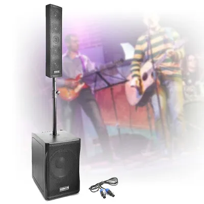 Live PA Speaker Sound System With Subwoofer Band Stage Performance Set 750w • £369