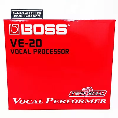 Boss VE-20 Vocal Guitar Effect Pedal NEW • $299.94