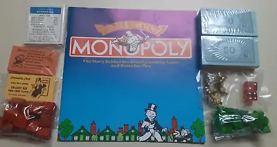 Vintage Monopoly Parker Brothers DELUXE ANNIVERSARY EDITION 1984 Playing Pieces • $20