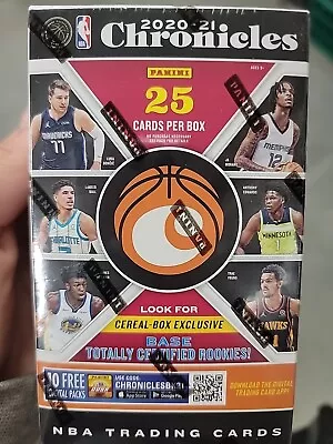 2020-21 Panini Chronicles Basketball Cereal Box (25 Cards) • $13.95