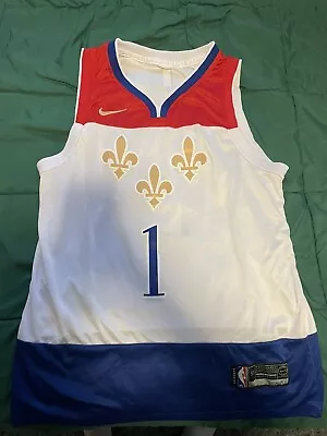 Zion Williamson Stitched 2020-21 Adult L City Jersey New Orleans Pelicans • $35