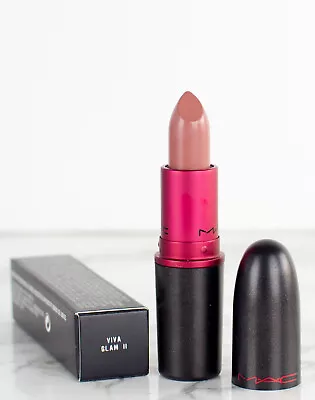 MAC SATIN LIPSTICK (VIVA GLAM II 826) NEW FULL SIZE Discontinued AUTHENTIC • $49.95