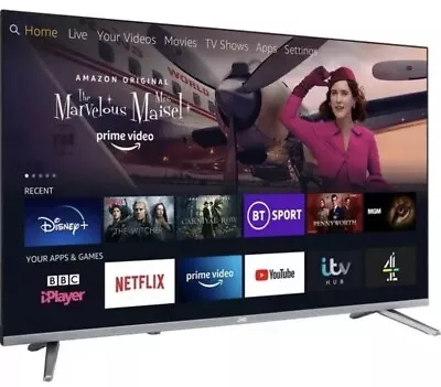 £180 • Buy JVC 40  TV LT-40CF700 Fire TV Edition Smart Full HD LED With Amazon Alexa New