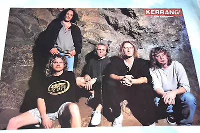 £3.99 • Buy DEF LEPPARD / FOO FIGHTERS A3 Size Glossy Music Magazine Promo DOUBLE Poster