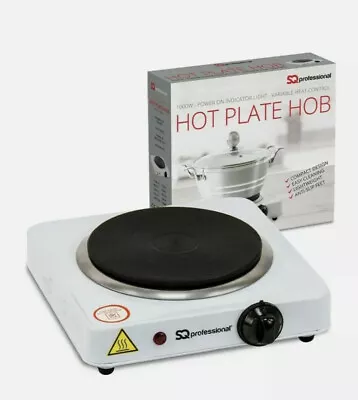 Portable Electric Hot Plate Hob Table Top Cooker HotPlate Stove Single Ring • £14.89