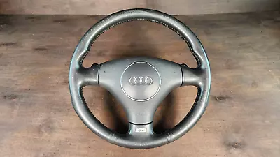 00-05 VW Mk4 Audi S4 Leather Steering Wheel Volkswagen Golf GTI Jetta • $165