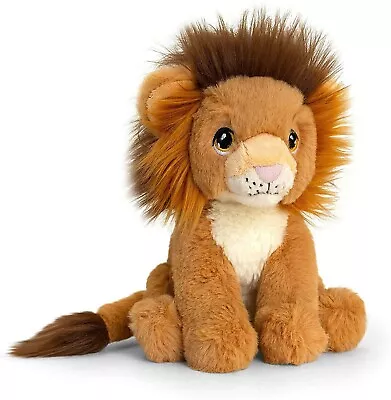 Lion Plush Toy - 100% Recycled Eco Soft Teddy - Keel Keeleco • £10.99