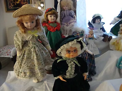 Massive Doll Collection. John WayneEffanbeeAlexander. Over 30 Dolls • $200