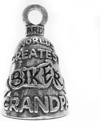 Biker Grandpa GUARDIAN BELL FITS ANY HARLEY-DAVIDSON MOTORCYCLE Granddad   • $13.25