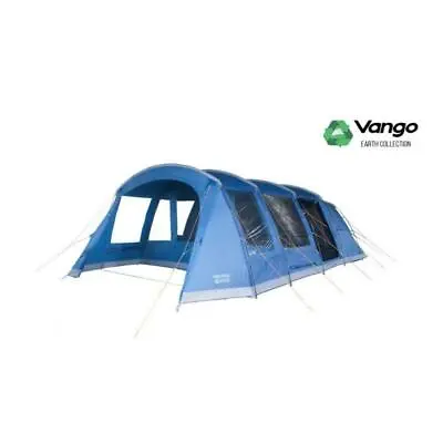 6 Man Poled Family Tent With Porch - Vango Joro 600XL Tent • £449.99
