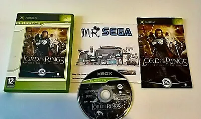 LORD OF THE RINGS RETURN OF THE KING For XBOX RARE AND HARD TO FIND • £6.99
