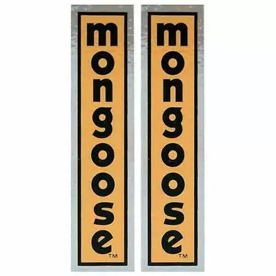 Mongoose - 1980-81 Fork Gold Decal Set - Old School Bmx • $16.50