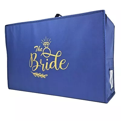 £19.99 • Buy Wedcova Wedding Dress Storage Box With Acid Free Tissue Paper The Bride Printed