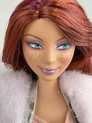 Barbie My Scene Goes Hollywood Lindsay Lohan Doll 2005 Red Hair Freckles Outfits • $36.54