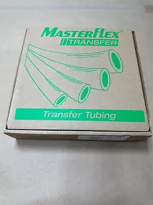 25' Cole-Parmer MasterFlex CFle Clear Transfer Tubing 06422-08 3/16  ID 5/16  OD • $48.99