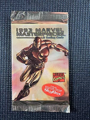 1993 Marvel Masterpieces - Sealed Hobby Pack (6 Cards) - Sealed - Iron Man • $9.99