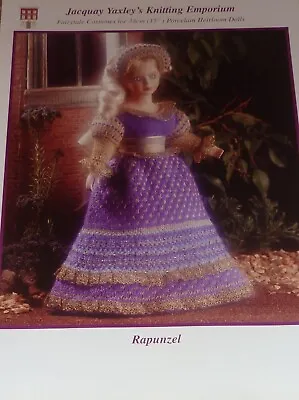 Jacquay Yaxley's Knitting Emporium Knitting Pattern RAPUNZEL Fairytale Costume • £3.99
