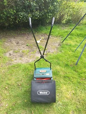 Webb H12RA 30cm Roller Hand Lawn Mower • £36