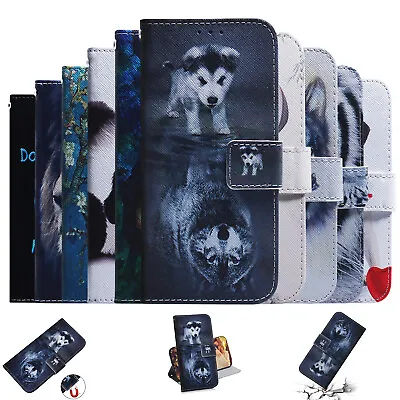 For Xiaomi Redmi Note 12S 11S 11E 7 Leather Wallet Stand Painted Flip Phone Case • $13.41