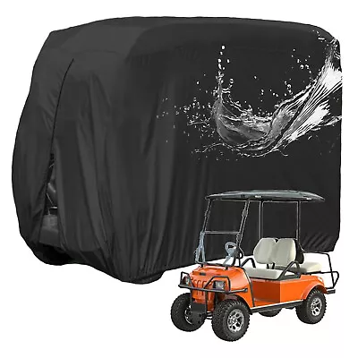 600D Heavy Duty Golf Cart Cover 4 Passenger Waterproof Case Fits Club Car YAMAH • $29