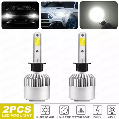 50W 6000K H1 COB LED Headlight Low Beam For Nissan Maxima Altima White 2x Bulbs • $29.20