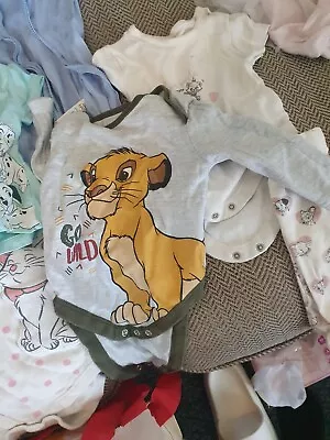 £0.99 • Buy Baby Girl Disney Clothes 0 To 3 & 3 To 6 Months.