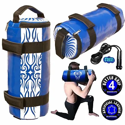 £27.99 • Buy Fitness Filled Training Power Bag Boxing Exercise Weight Unfilled Cross Training