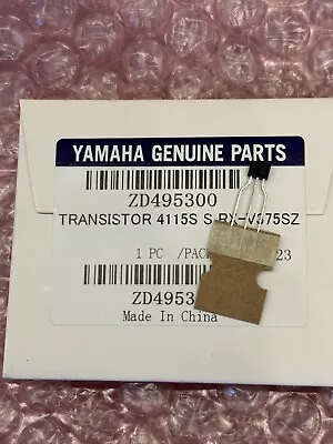 OEM Yamaha ZD495300 TRANSISTOR 4115S S RX-V375SZ • $6.66