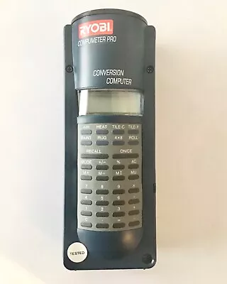 Ryobi Ultrasonic Pro Distance Area Volume Heating Aircon Engineer Btu Room Meter • £130
