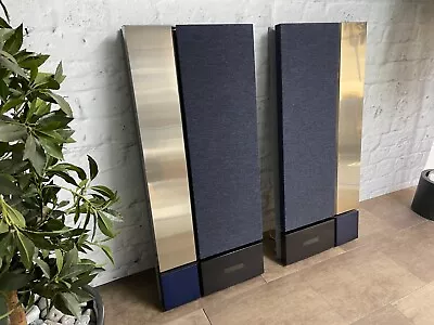 Bang & Olufsen B&O BeoLab 5000 Active Stereo Loudspeakers - Blue / Steel - LOOK • £1495