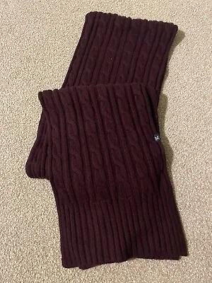 Crew Clothing Cable Knit Scarf • £5