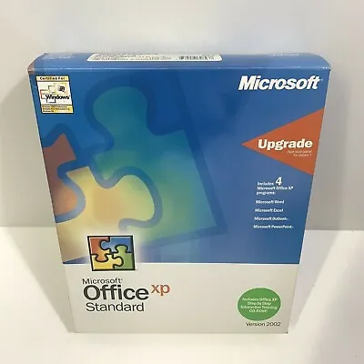 SEALED NEW Microsoft Office XP Standard 2002 Upgrade  • $49.99