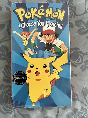 Pokemon Vol. 1: I Choose You! Pikachu! VHS 1998 Unopened PokéRap Pioneer Sealed • $199.99