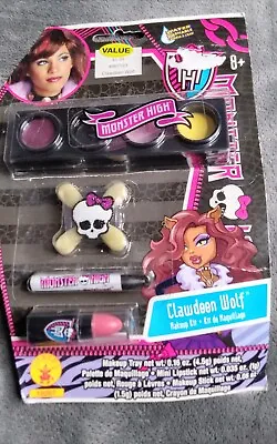 MONSTER HIGH CLAWDEEN WOLF Makeup Kit Halloween Costume Paint NEW • $6