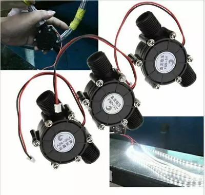 10W Water Turbine Generator Micro Hydroelectric DIY LED Power DC 5V 12V • $9.49