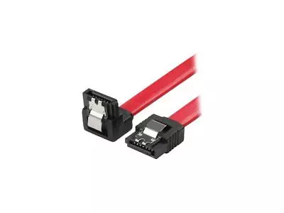 2x Sata Data Cable For PC HDD DVD Rom Hard Drive SSD 6Gbps Red Right Angle  • $6.20