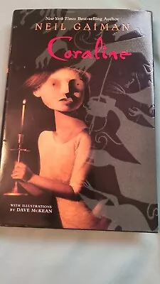 $3000 • Buy Neil Gaiman Coraline Signed 1st Edition With Full Sergei Sketch, Limited To 4000