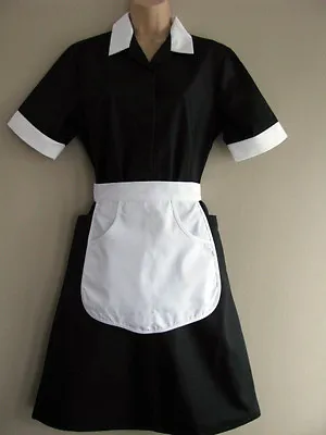 £54.99 • Buy Vintage New Professional English Maid Uniform Fancy Dress Rocky Horror Magenta