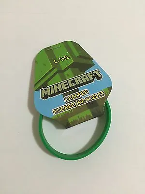 Minecraft Creeper Bracelet Christmas Birthday Gift Lego Block Mining Steve • $8.99