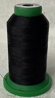 ISACORD 40 Machine Embroidery / Sewing Thread 1000m Colour 0021 BLACK • $6.95