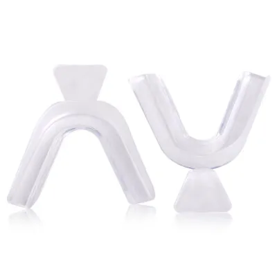 $9.71 • Buy 2x Thermoform Teeth Whitening Mouth Trays Dental Care Grinding Bleach Guard Ti