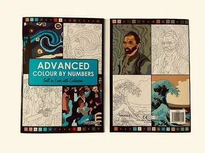 Advanced Colour By Numbers Colouring Book Activity For Adults/Older Children • £3.55