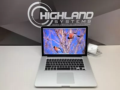 Apple MacBook Pro 15 Laptop | 2.9GHz Quad Core I7 | 16GB RAM 512GB | Warranty • $349.44