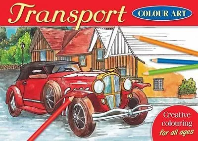 £2.95 • Buy Brown Watson - A4 Colour Art Colouring Book - Over 20 TRANSPORT Designs
