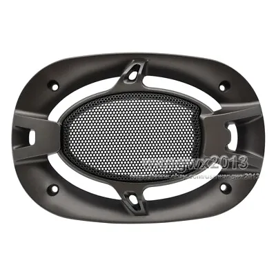 2pcs 4 X6  4x6 Inch Speaker Cover Decorative Circle Metal Mesh Grille Protection • $10.98