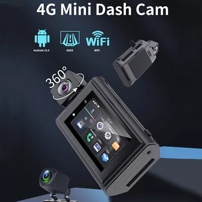 4G Android Car DVR GPS WIFI Car Camera IPS Touch HD 1080P Monitoring Recorder  • $142.20
