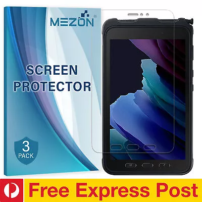 [3 Pack] Galaxy Tab Active3 8.0  Ultra Clear Film Protectors By MEZON (T575) • $25.99