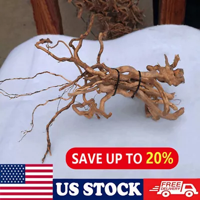 $9.99 • Buy Natural Driftwood Root Trunk Tree Aquarium Fish Tank Landscaping Plant Supplies
