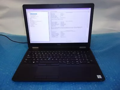 Dell Precision 3510 Touchscreen Laptop 2.6GHz I7-6700HQ 8GB 256GB SSD Cam 15.6  • $159.99