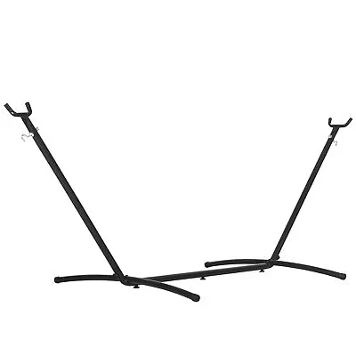 Outsunny 2.86m Metal Hammock Stand Frame Replacement Garden Outdoor Patio • £48.99